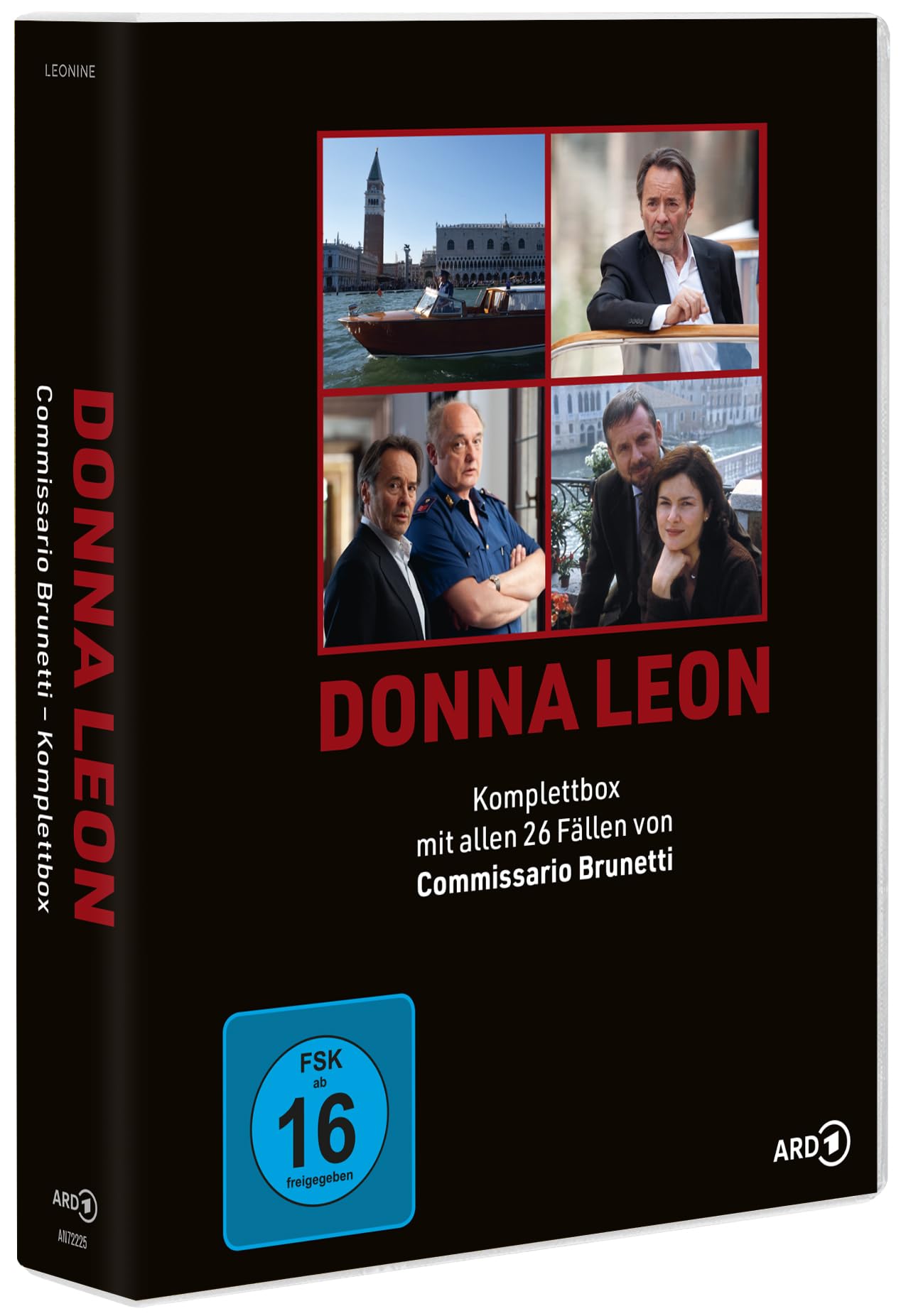 Donna Leon: Commissario Brunetti - Komplettbox