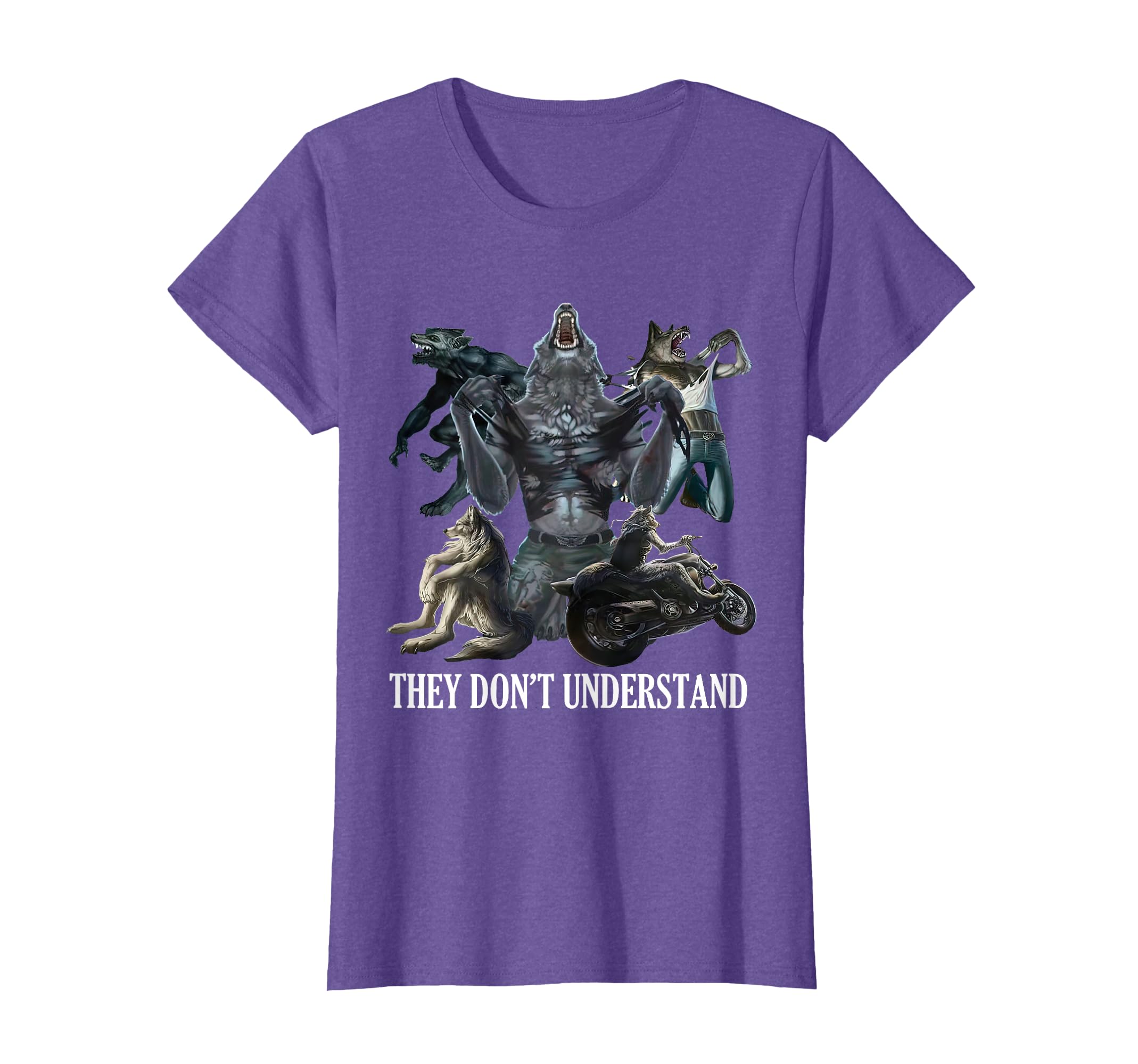They Don’t Understand Alpha Wolf - Unhinged Sigma Wolf Meme T-Shirt