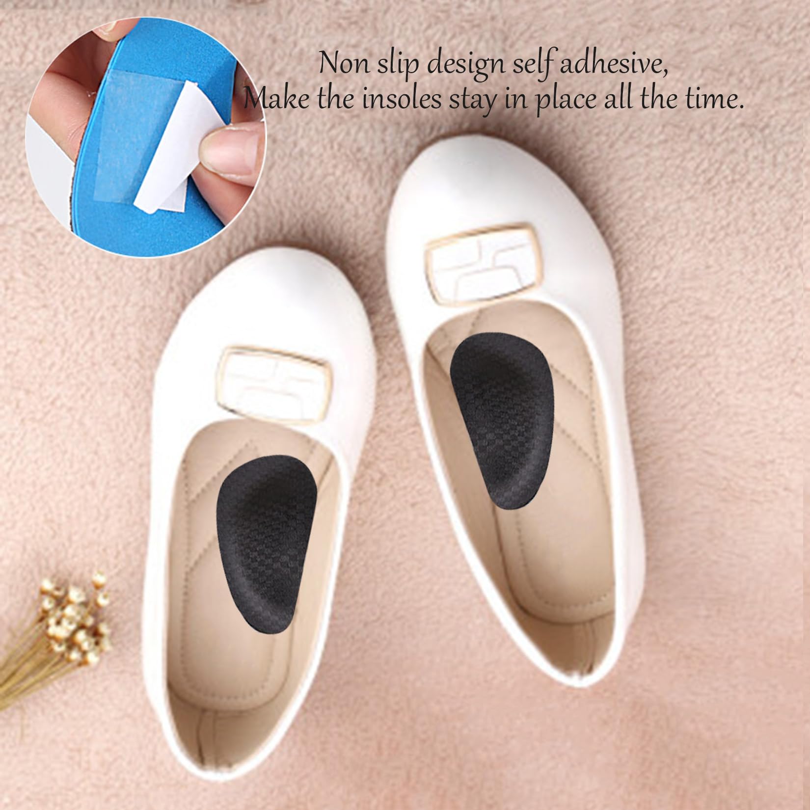 Semelles Orthopédiques Enfants Ailaka - Soutien Voûte Plantaire 3.5cm - Pour Pieds Plats Et Douleurs