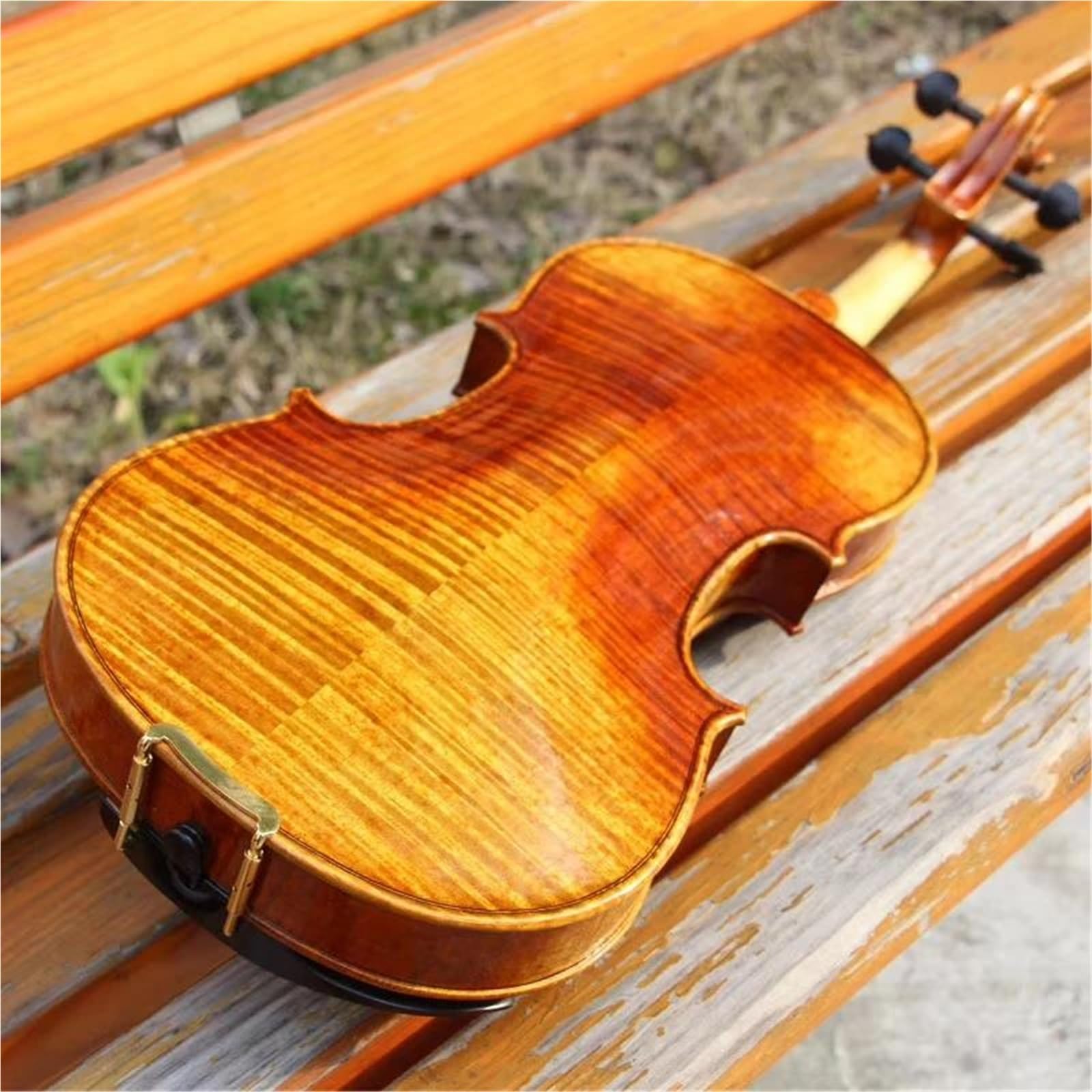 Violino Violino 4/4 Con Tavola In Abete | Finitura con vernice ad olio effetto anticato applicata a mano