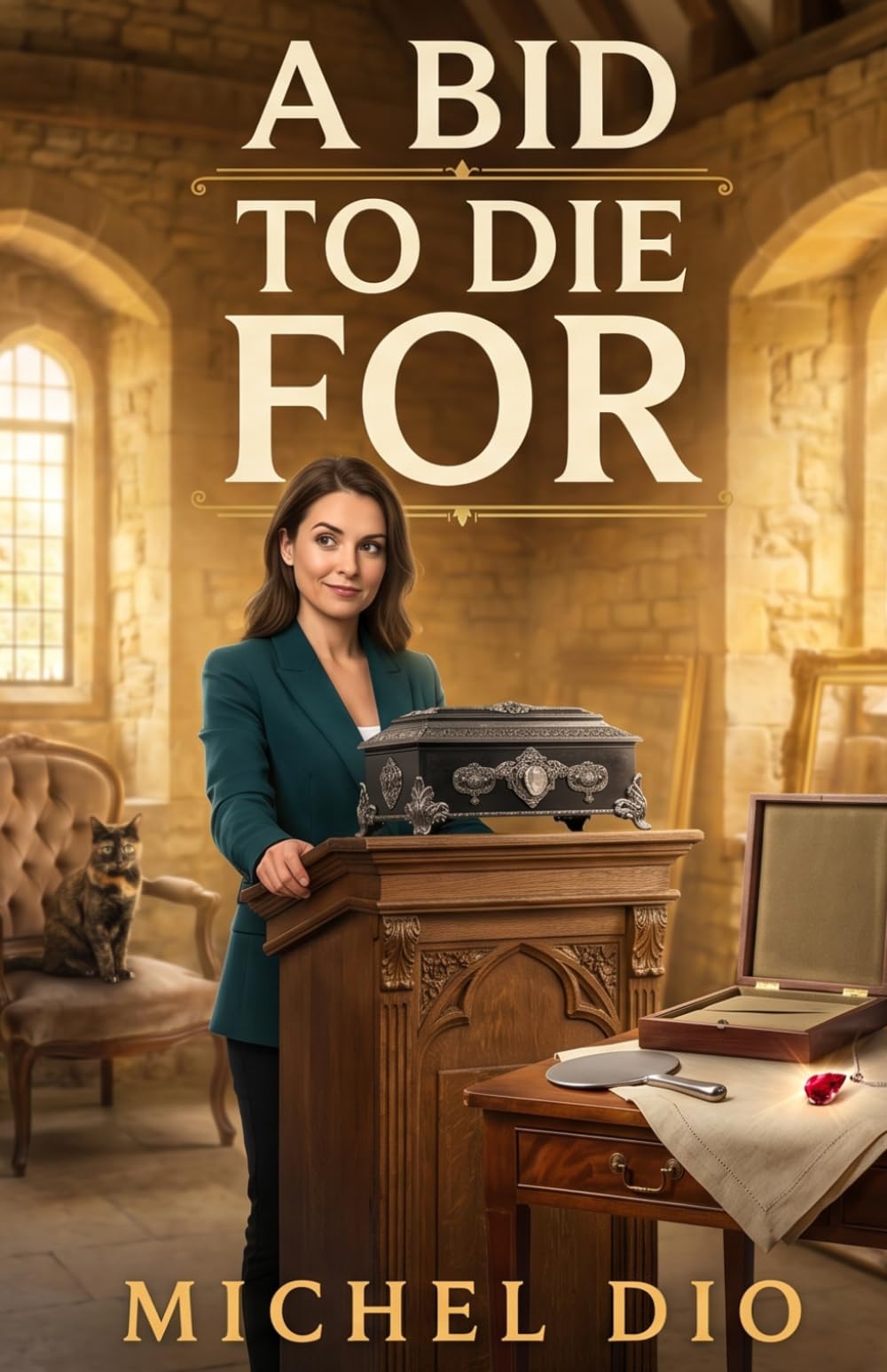 A Bid To Die For: An Amateur Sleuth Cozy Mystery