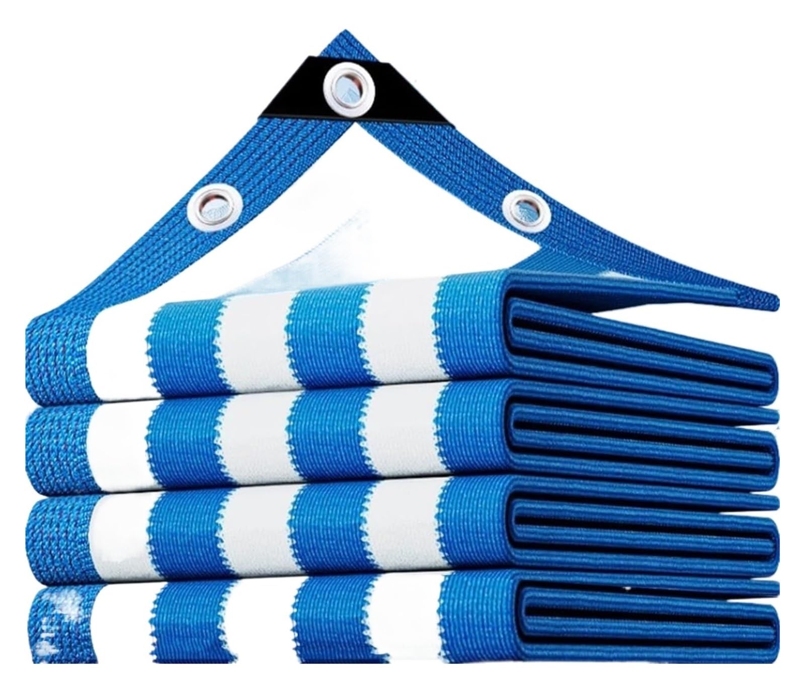Shade Cloth Net, Blue Garden Sun Shade Cloth With ion And Grommets, Multiple Sizes(2x6m)