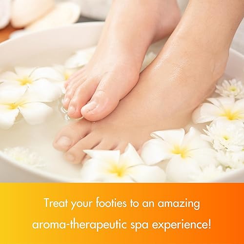 Miniatura 3 de SPA REDI - Máscara de arcilla, mandarina, 16 onzas - Pedicura y limpieza profunda corporal, purificación de poros de la piel, desintoxicante e