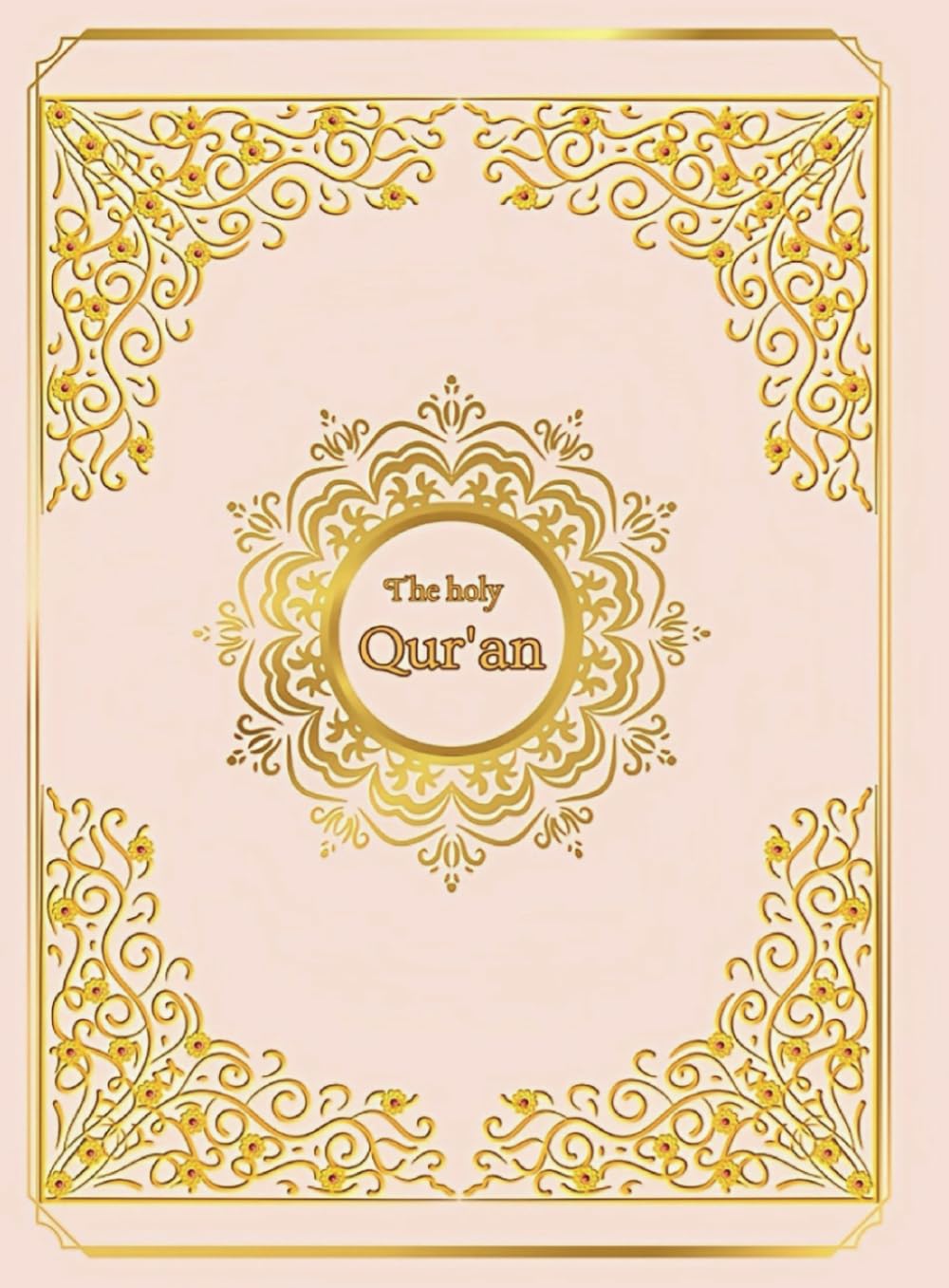 the holy quran english translated version: pink quran english version