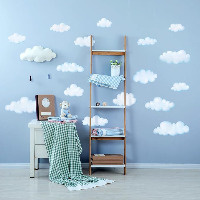 DECOWALL Vinilo Nubes DS9-1702 - 9 Láminas Removibles miniatura 2