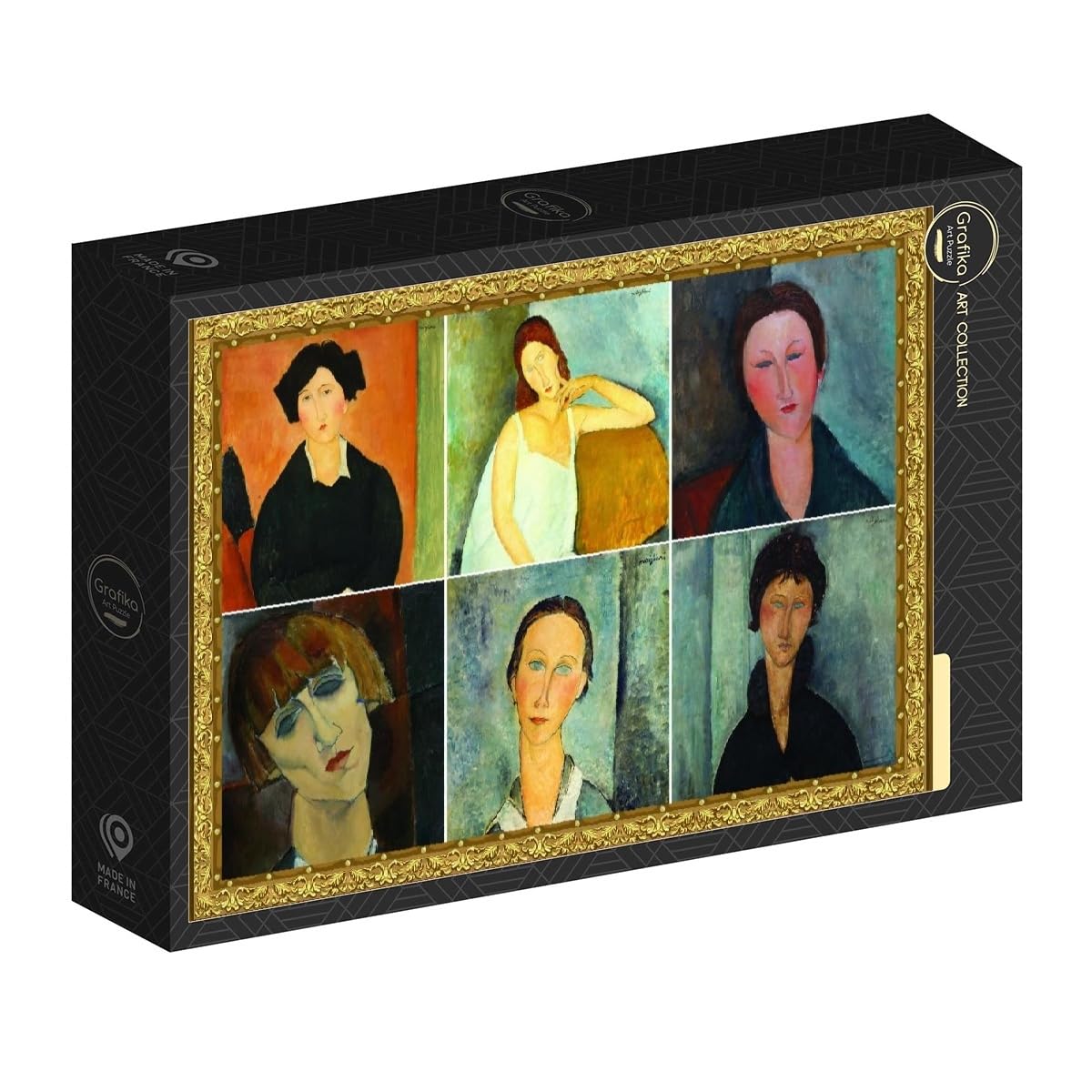 Grafika Modigliani en collage - 1500 Teile