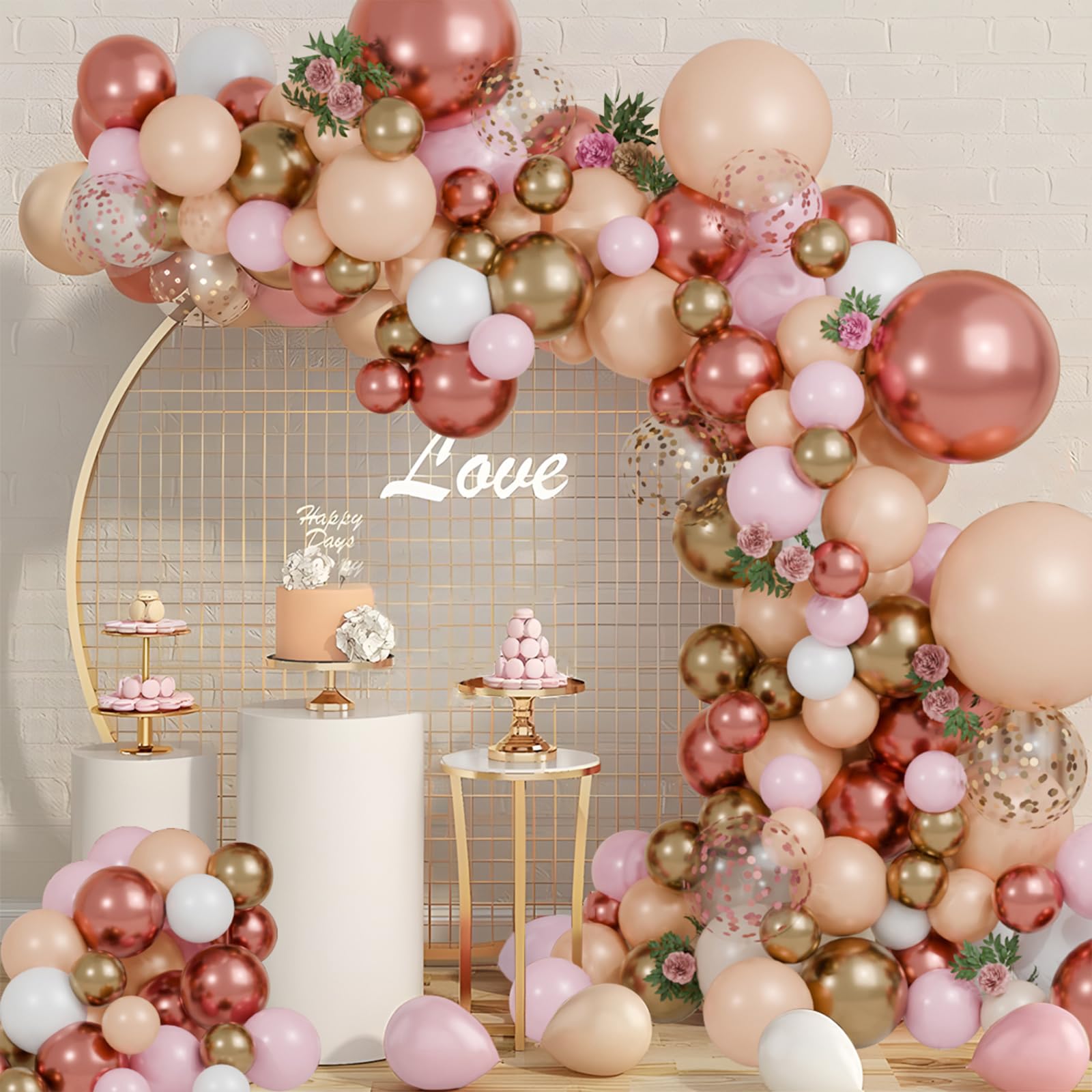 Kit di 161 palloncini rossi neri e argento con palloncini a forma di stella esplosiva, rosso, nero e argento metallizzato, kit per compleanni, balli, lauree, anniversari, decorazioni per feste a tema