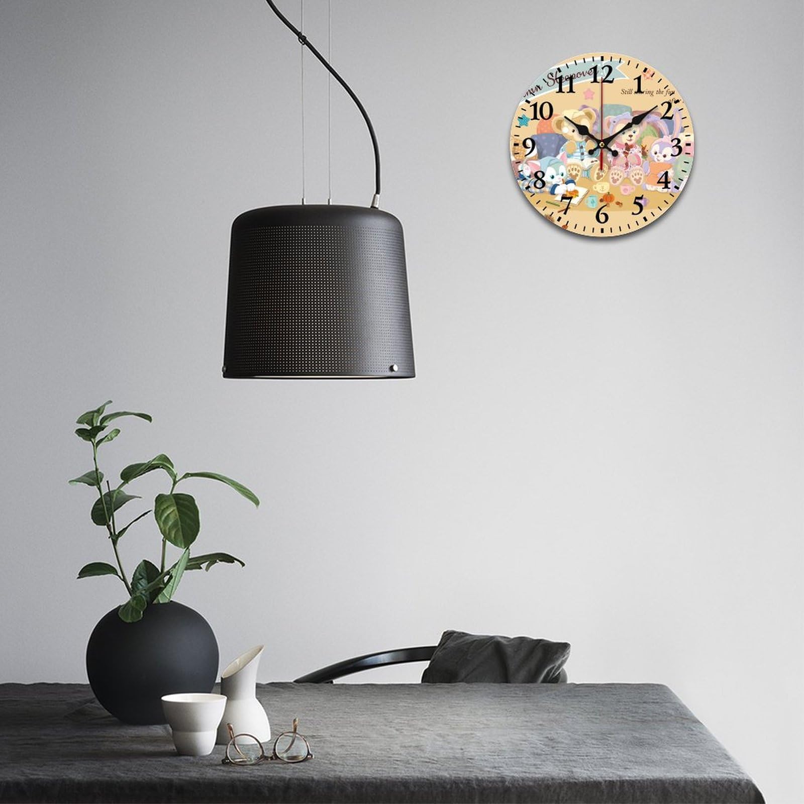 Amazon.co.jp: 掛け時計 ダッフィーフレンズ シェリーメイ