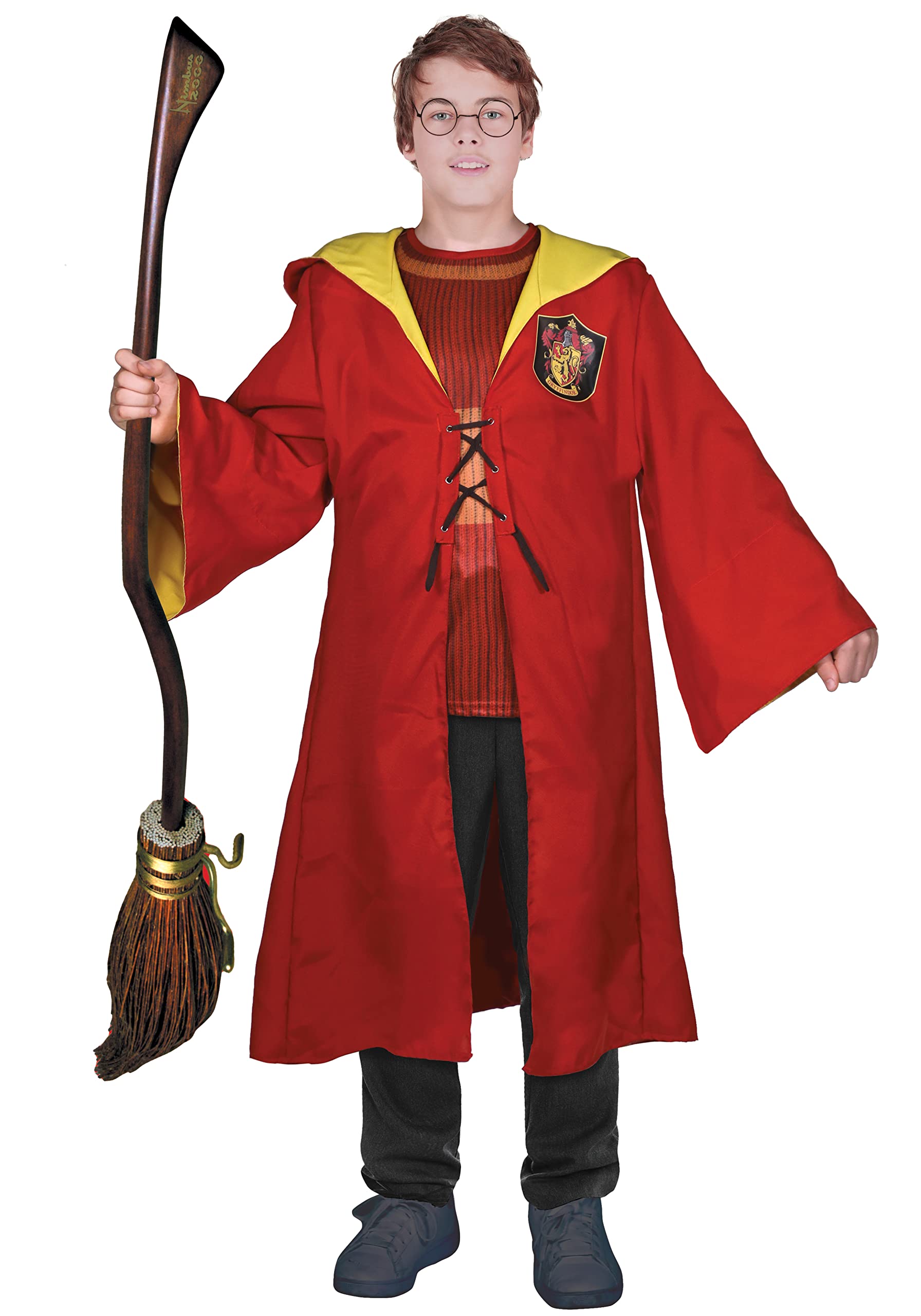 Ciao- Harry Potter Quidditch Gryffindor costume travestimento bambino originale (Taglia 5-7 anni)
