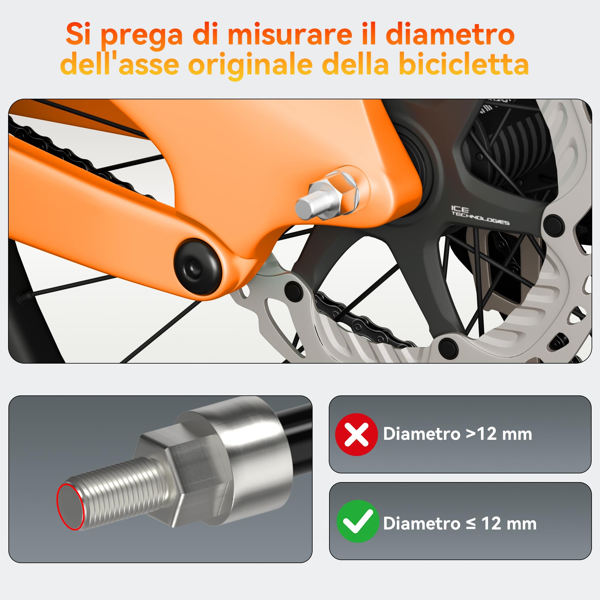 Adattatore gancio di traino per rimorchio per bicicletta per cani e bambini