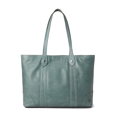 Frye Melissa Shopper Hobo Handbags Sky Blue, Leather