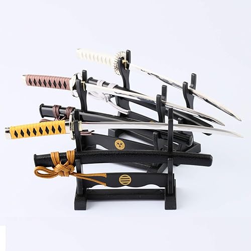 Miniatura 6 de Mini espada japonesa samurái abrecartas Ninja Productos adecuados para regalo (Hijikata Toshizo) (MT-34I)