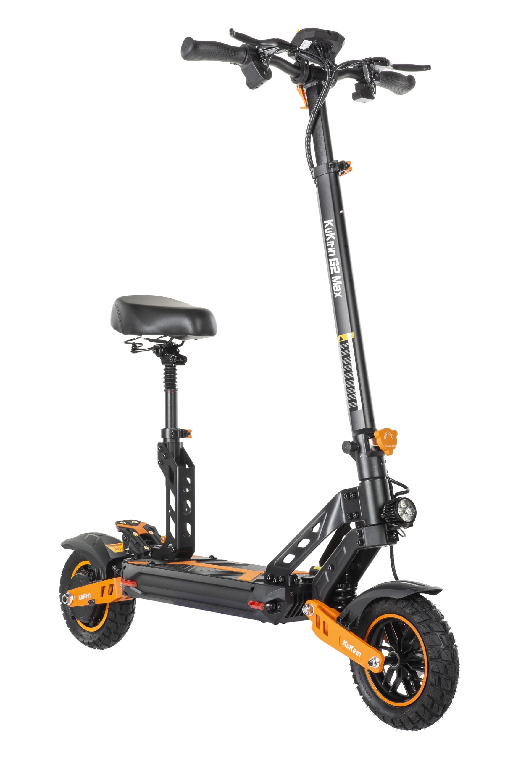 Trottinette électrique Adulte Kukirin G2 Max, Batterie 48V 20,8Ah, Freins à Disque Avant et arrière, pneus Tout-Terrain gonflables de 10 Pouces, Trottinette électrique Urbaine et Tout-Terrain