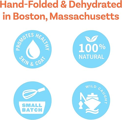 Miniatura 2 de Polkadog Haddock Skins - Golosinas para perros y gatos, bocadillos crujientes y totalmente naturales para perros, gatos, bocadillos salados y