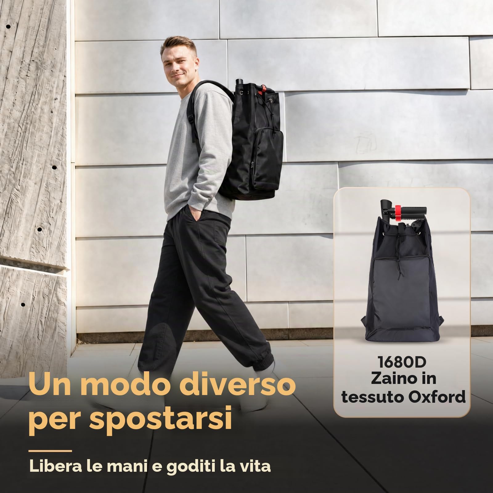 HX X6 Monopattino Elettrico Adulto 4 Pieghe da Zaino, il "Laptop" degli monopattini elettrici Urbani, 350W e Batteria Rimovibile, Autonomia 20-40km, Doppi Freni, Cruscotto Intelligente,App