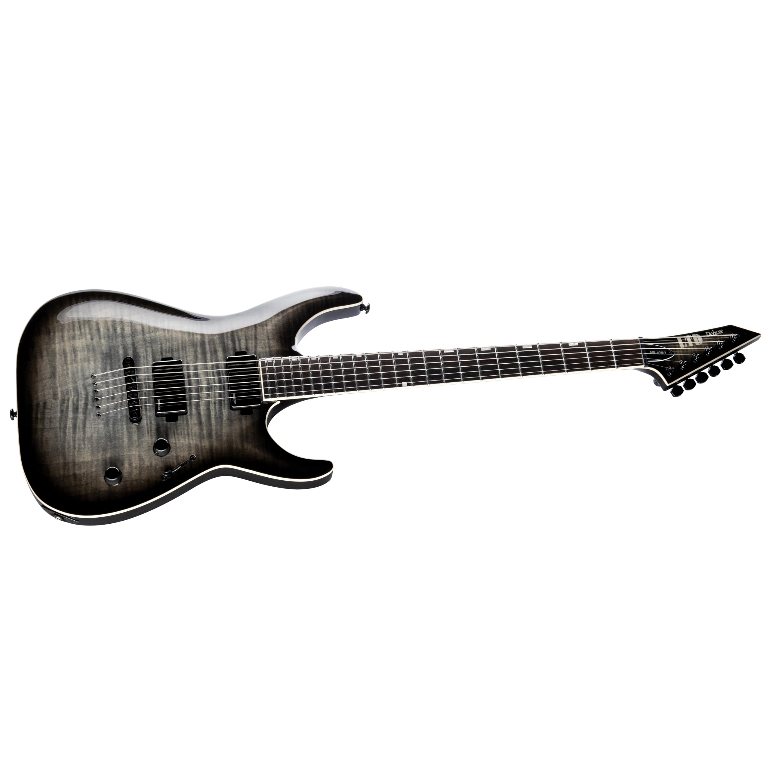 Amazon.com: ESP LTD MH-1000 Electric Guitar - Charcoal Burst