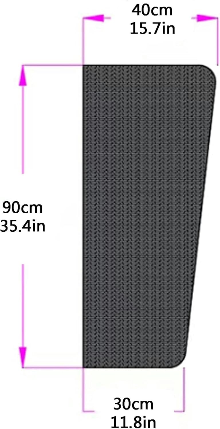 AMNOOL Wall-Mounted Wood Men Urinal Privacy Screen Divider,Waterproof Board Wall Urinal Divider,Toilet partition Toilet Baffle,Public Toilet partition,Used in Hotels and Shopping malls (Size : 5PCS)