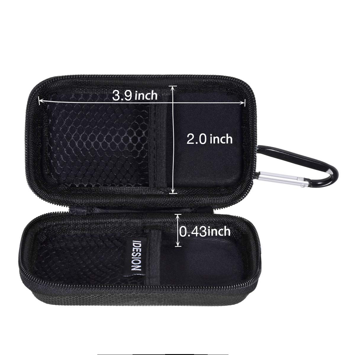 MP3 Player Case KINGTOP Durable Hard Shell Travel Carrying Case for MP3