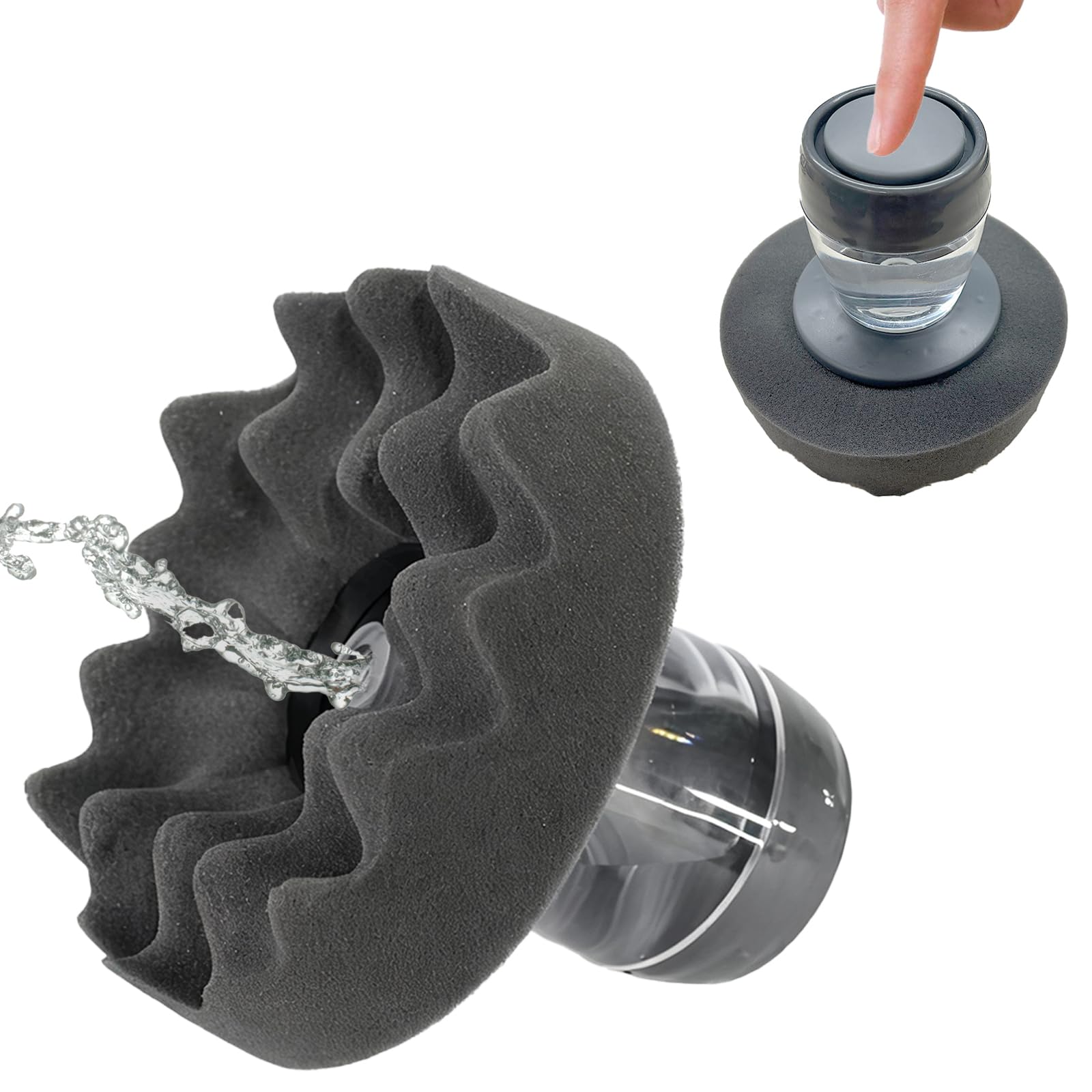 Tire Shine Applicator - Reusable Tire Dressing Applicator for Car & Truck, No-Drip Streak-Free Shine, Professional Car Detailing Brush for Car & Truck (1PCS)