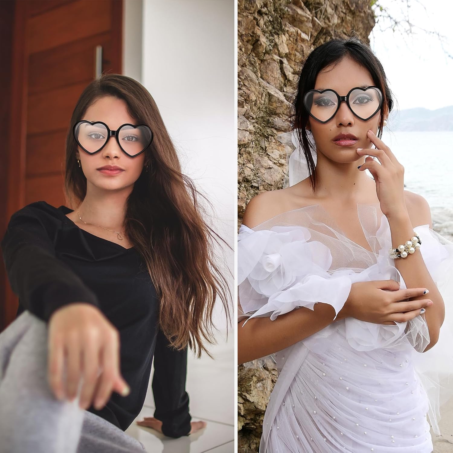 IOHLNG Óculos de sol de coração para mulheres e homens, grandes, modernos, em forma de amor, retrô, adorável, moderno, lindos óculos de sol em promoção! Veja a oferta e mais achadinhos de Cuidados com a visão 5 Hoje é o melhor dia para comprar IOHLNG Óculos de sol de coração para mulheres e homens, grandes, modernos, em forma de amor, retrô, adorável, moderno, lindos óculos de sol com aquele preço maroto! Promoção! Aproveite a oferta! 5