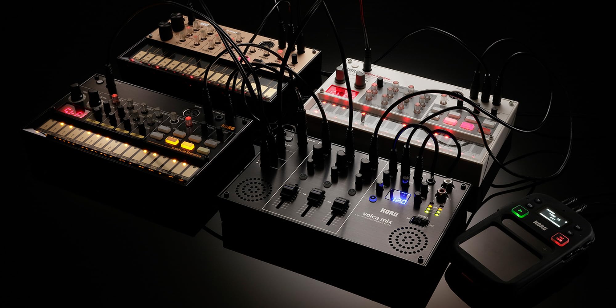 Amazon.co.jp: Korg Volca Mix アナログパフォーマンスミキサー - 電源