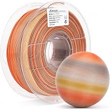 AMOLEN PLA Filament 1.75 mm for 3D Printers, Dimensional Accuracy +/- 0.02 mm, 1 kg Spool