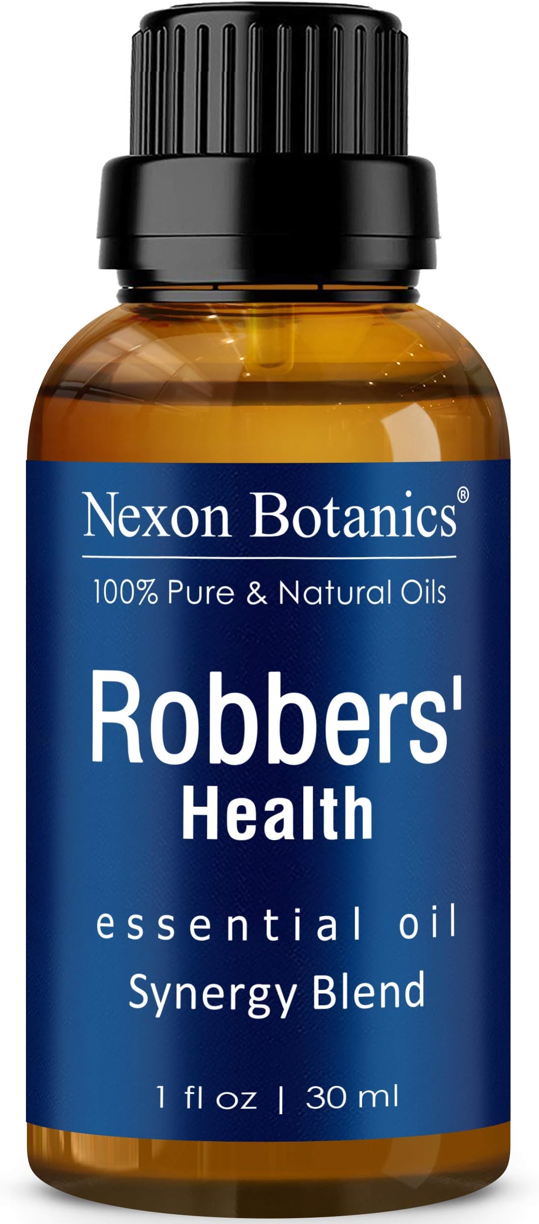 Nexon Botanics Robbers' Health Essential Oil Blend 30 ml - Formulated by 4 Thieves - Pure, Natural Undiluted Blend of Five Essential Oils - Guards and Defence Shield Against Germs