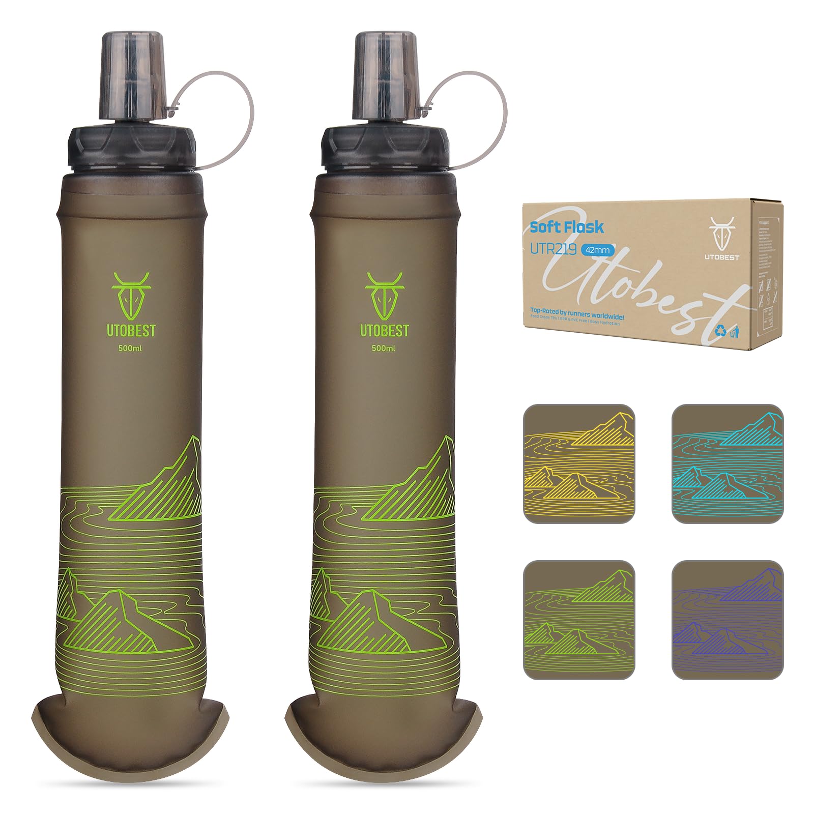 Linkidea Neoprene Water Bottle Sleeve Holder - Compatible With Thermos FUNTAINER 12oz & 16oz Kids Bottles, Includes Name Tag