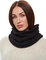 Onvavient Winter Neck Warmer Gaiter for Men & Women - Thick Windproof Infinity Loop Scarf, Breathable & Versatile