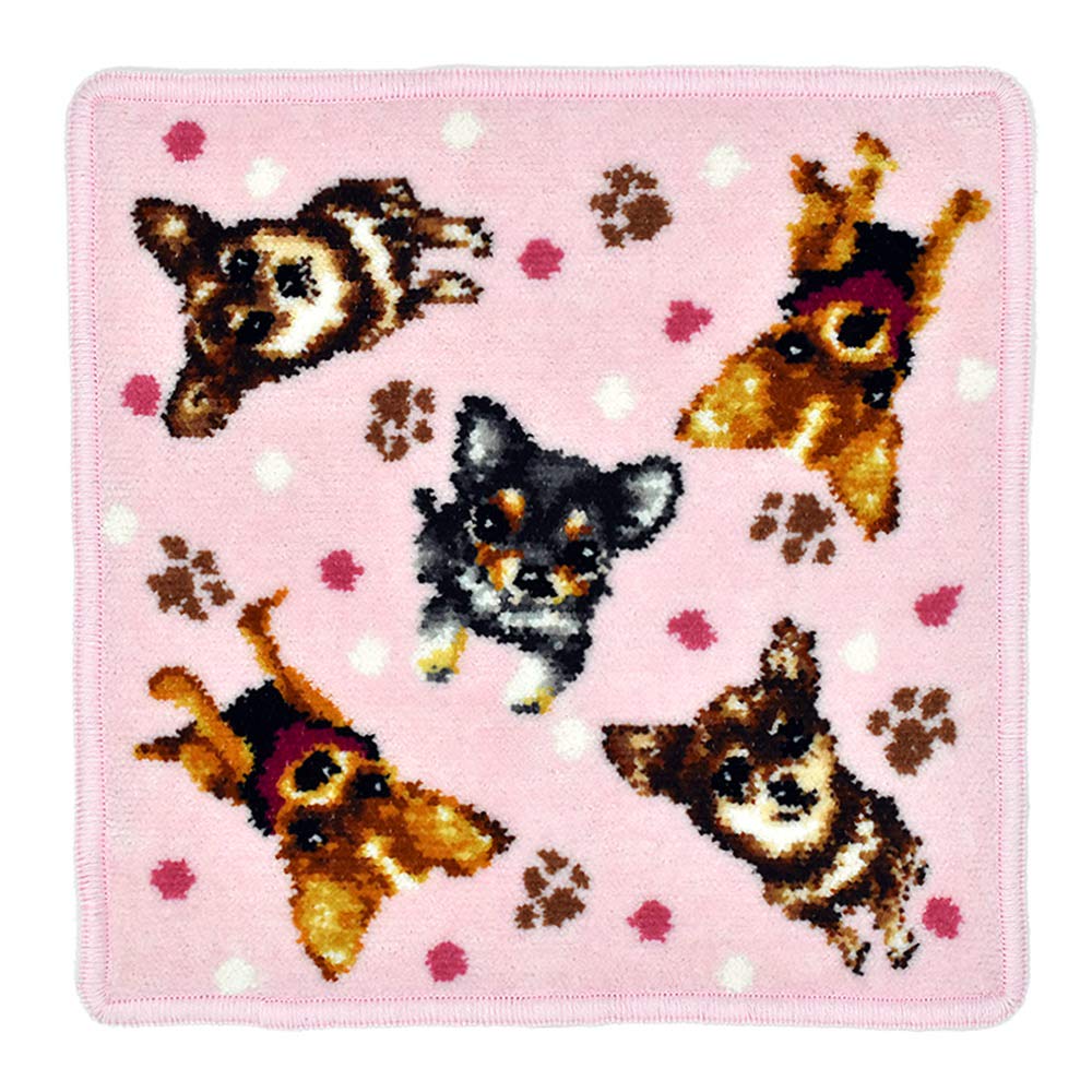 あしべ☆　ハンカチ　チワワちゃん柄　16枚 あしべ☆様専用 ハンカチ チワワ柄 - メルカリ