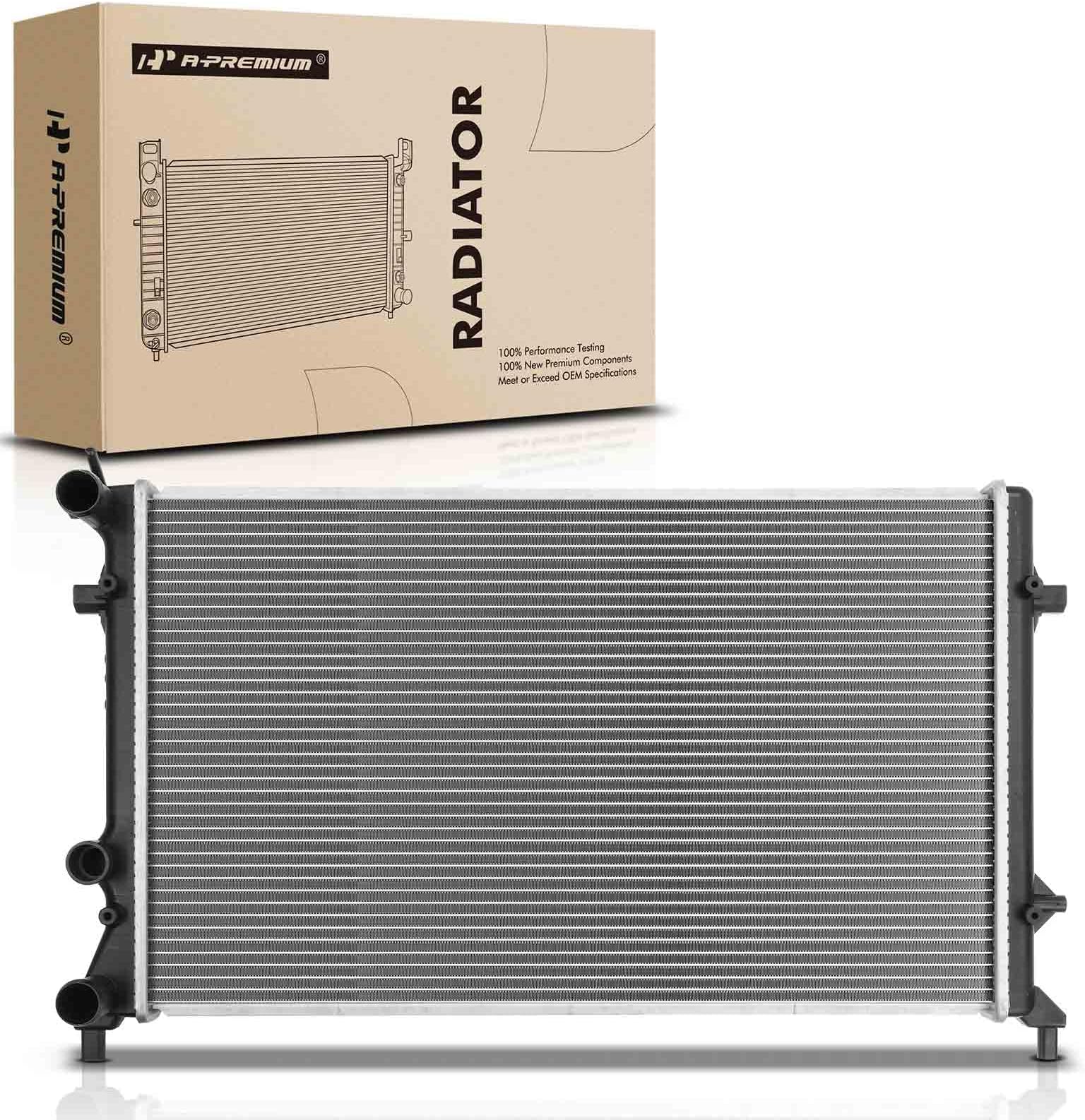 APremium Engine Coolant Radiator Assembly Compatible with Volkswagen