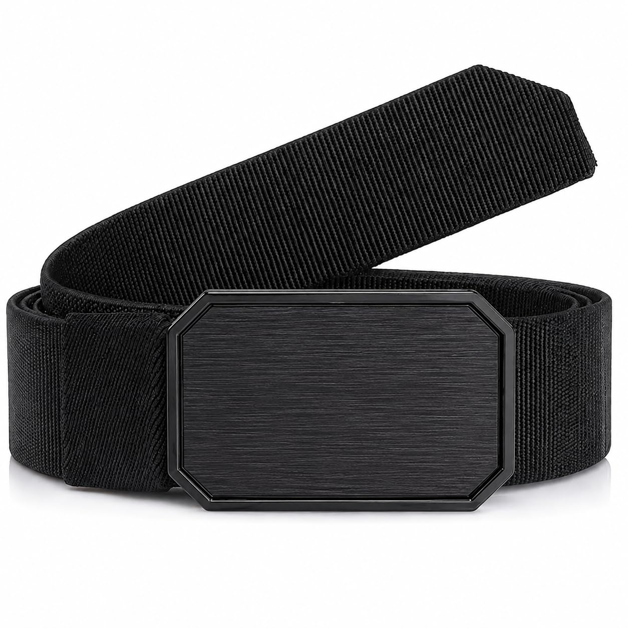 Benchmark Patented Design Belt For Men Auto Adjust Flexible Men Belt, Men's Super Comfortable Belt with Dual Lock Rust Proof Buckle, Adjustable Waistband up to 46 Inches-image-48