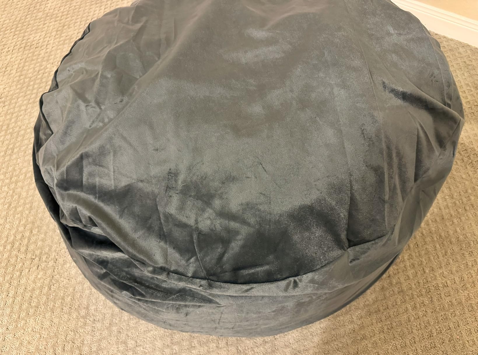 Bean Bag Chairs for Adults - Memory Foam Furniture BeanBag Chair - Kids/Teens Sofa with Soft Micro Fiber Cover photo review