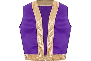 Aladdin Purple Vest