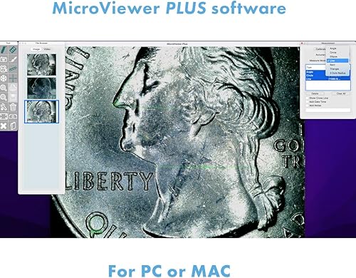 Miniatura 5 de Aven Mighty Scope v2 Microscopio digital USB 10x - 200x Ampliación