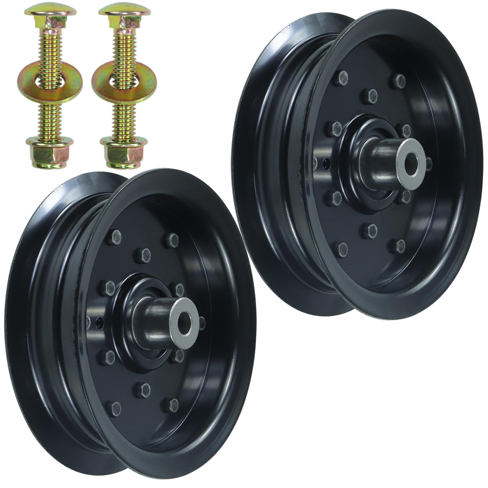 FULAIGE 2 Pack 196106 Husqvarna Pulley Idler Replaces Craftsman 196106, 197379, 496106, Husqvarna 532197379 for Husqvarna Z254, Lgt2654, Yth20k46,