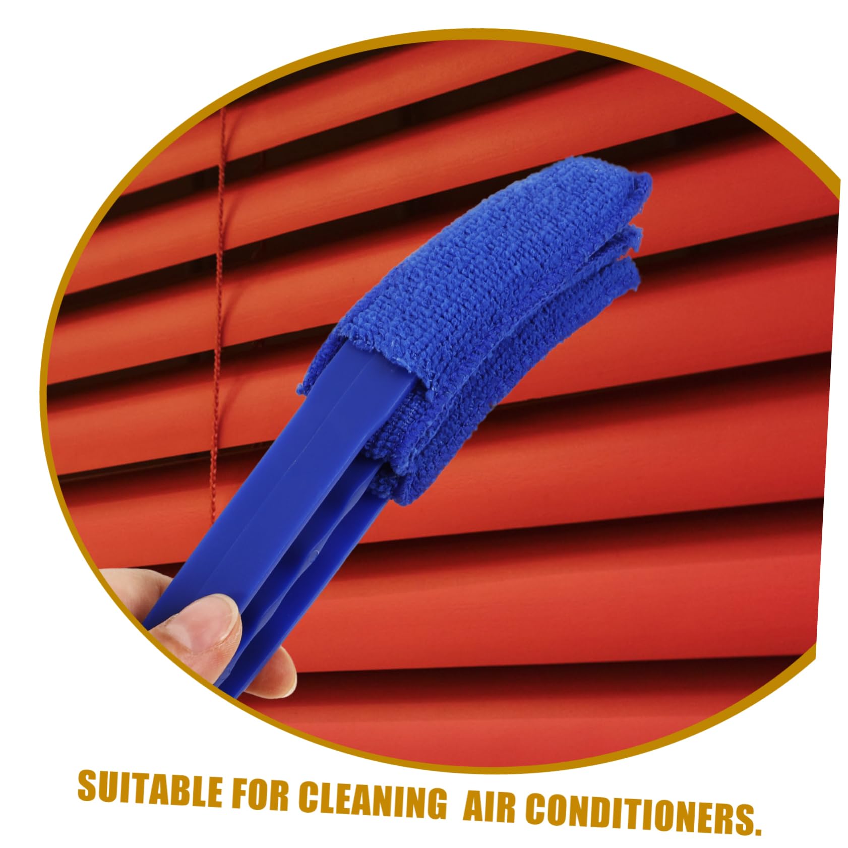 Hemobllo Ciego Cepillo De Limpieza Limpiador De Ventanas Aire Acondicionado Cepillo De Ventilación Obturador De Ventana Limpiador De Ventana Herramientas De Limpieza Ciego