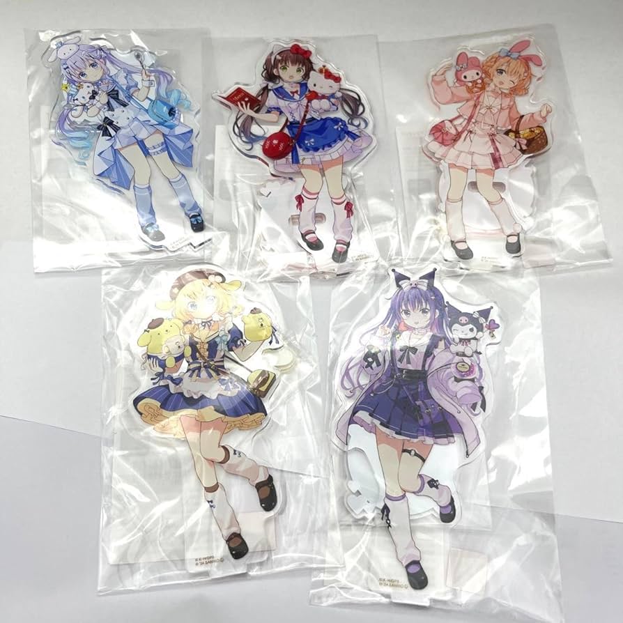 ご注文はうさぎですか？　アクリルスタンド　シャロ　チノ　リゼ Amazon.co.jp: ご注文はうさぎですか？ アクリルスタンド シャロ