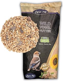 Lyra Pet® | 25 kg Fettfutter | Neue Ernte | Vogelfutter für das Ganze Jahr | Premium Wildvogelfutter | Energie für Wildvögel | Hochwertige Zutaten | Nährstoffreich & Fetthaltig | Für Gartenvögel product image