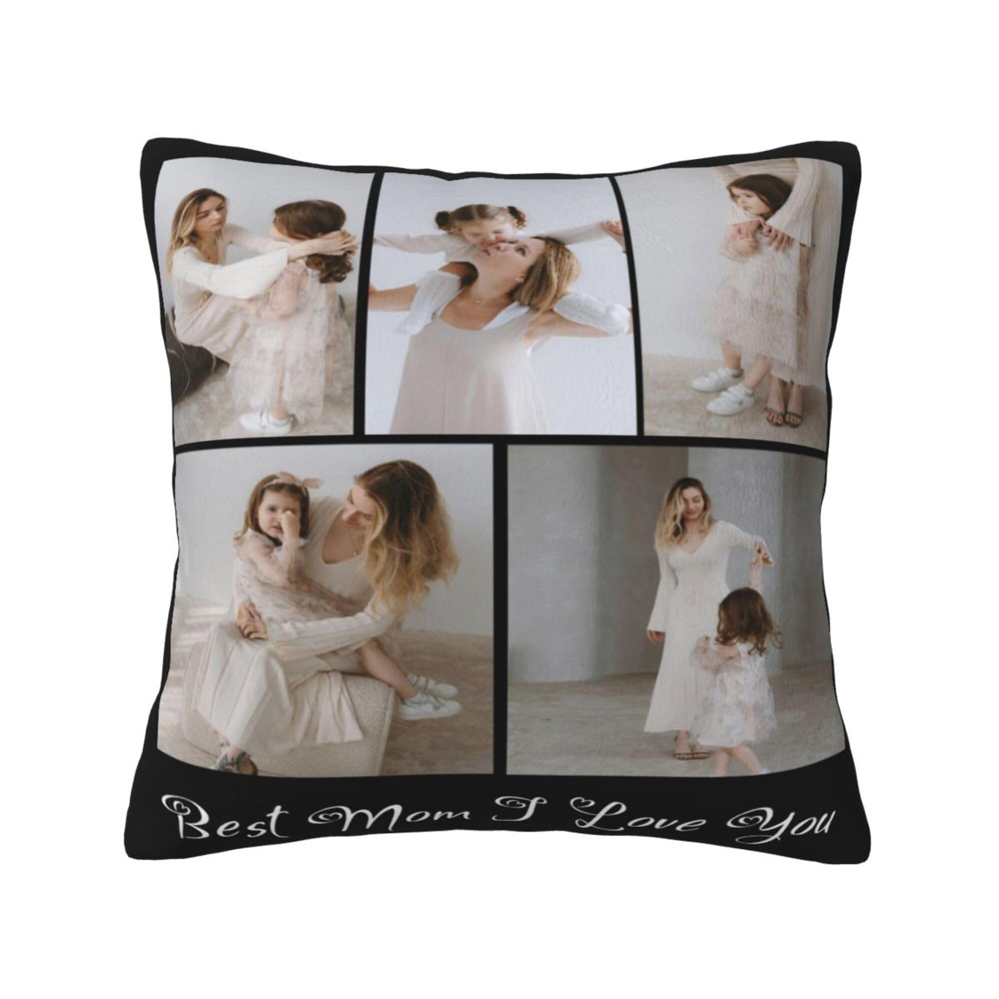 NGGBBDYGB Name Pillow Photo Pillow 18x18 Custom Pillow Covers Personalized Decor