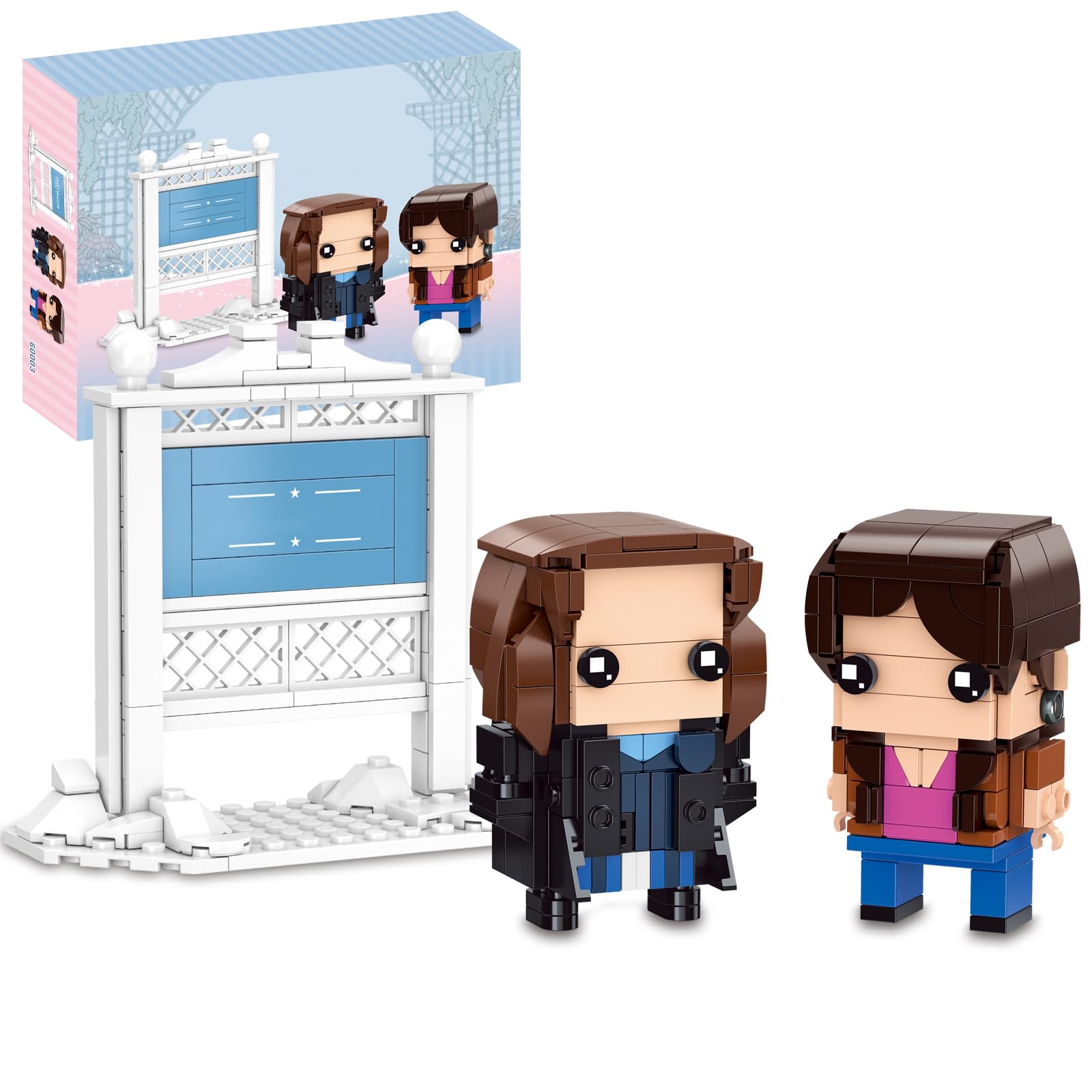 Gilmore Characters and Road Sign Toy Building Set