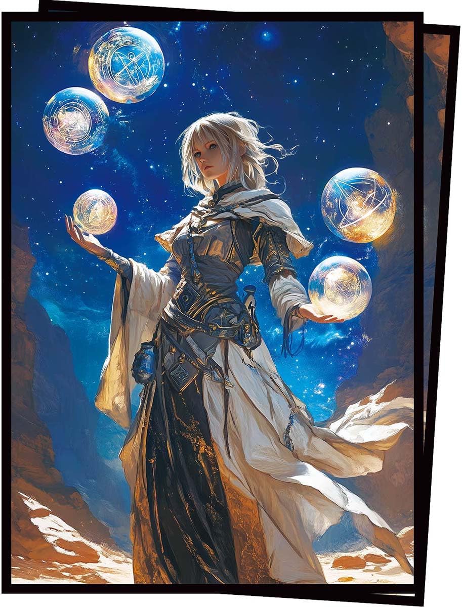 100 Card Art Set Compatible MTG 66mm * 91mm Art Matte, Fits Standard Size Cards (Markes)