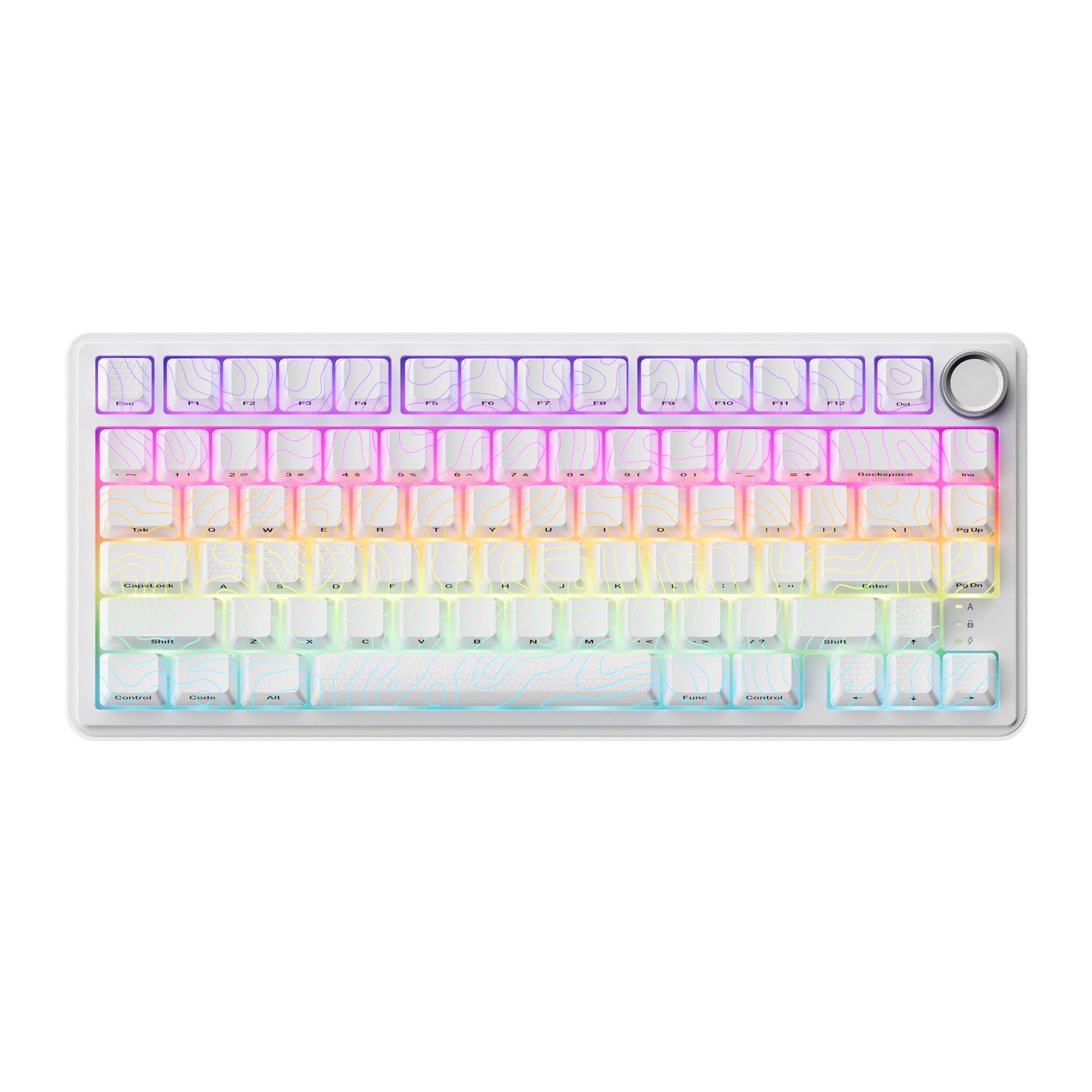 Amazon | XVX M75 ワイヤレスゲーミングメカニカルキーボード 75