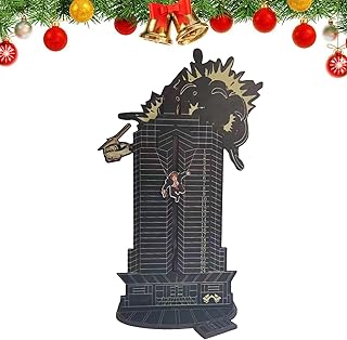 Christmas Countdown Calendar,Hans Gruber Falling Off Plaza Calendar | Hans Gruber Falling Off Plaza Die Hard Advent Calendar Count Down Calendar for Bedroom KOT-au