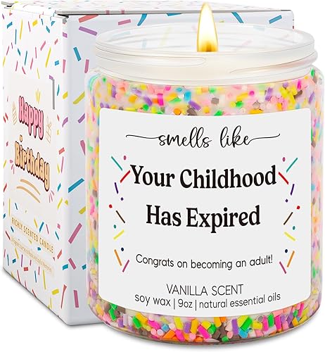 GSPY 18th Birthday Candles - 18th Birthday Gifts for Girls - 18th Birthday Gifts For Son