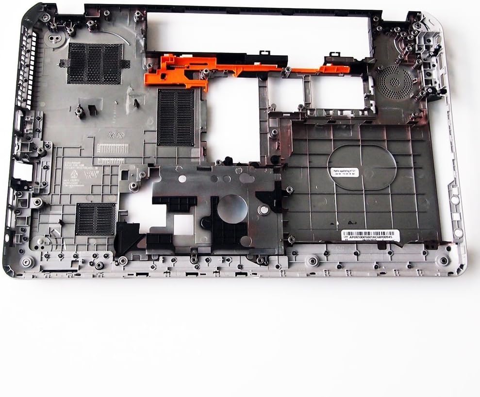 Ivos Replacement Laptop BLACK Bottom Case Midframe Lower Base Cover Enclosure Chassis for HP Pavilion Envy M6 M6-1000 M6-1125dx M6-1035dx M6-1009DX 707886-001 686896-001