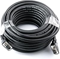 Vista 6 de DTech Cable VGA a VGA de 5 pies para proyector de monitor de computadora 1080p de alta resolución (4.9 ft)