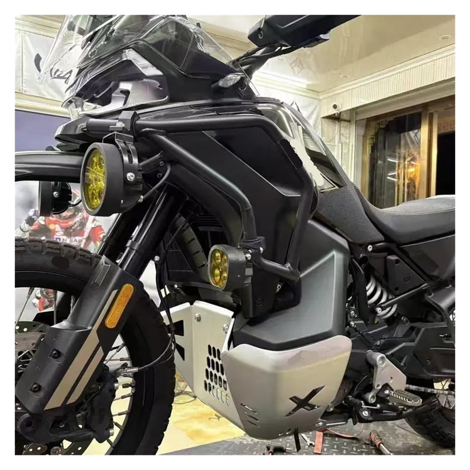 Paracoppa motore moto Piastra Paramotore Moto Protezione Motore Copertura Telaio Accessori Adatti Per 800MT-X MTX800 800MTX 2024 2025