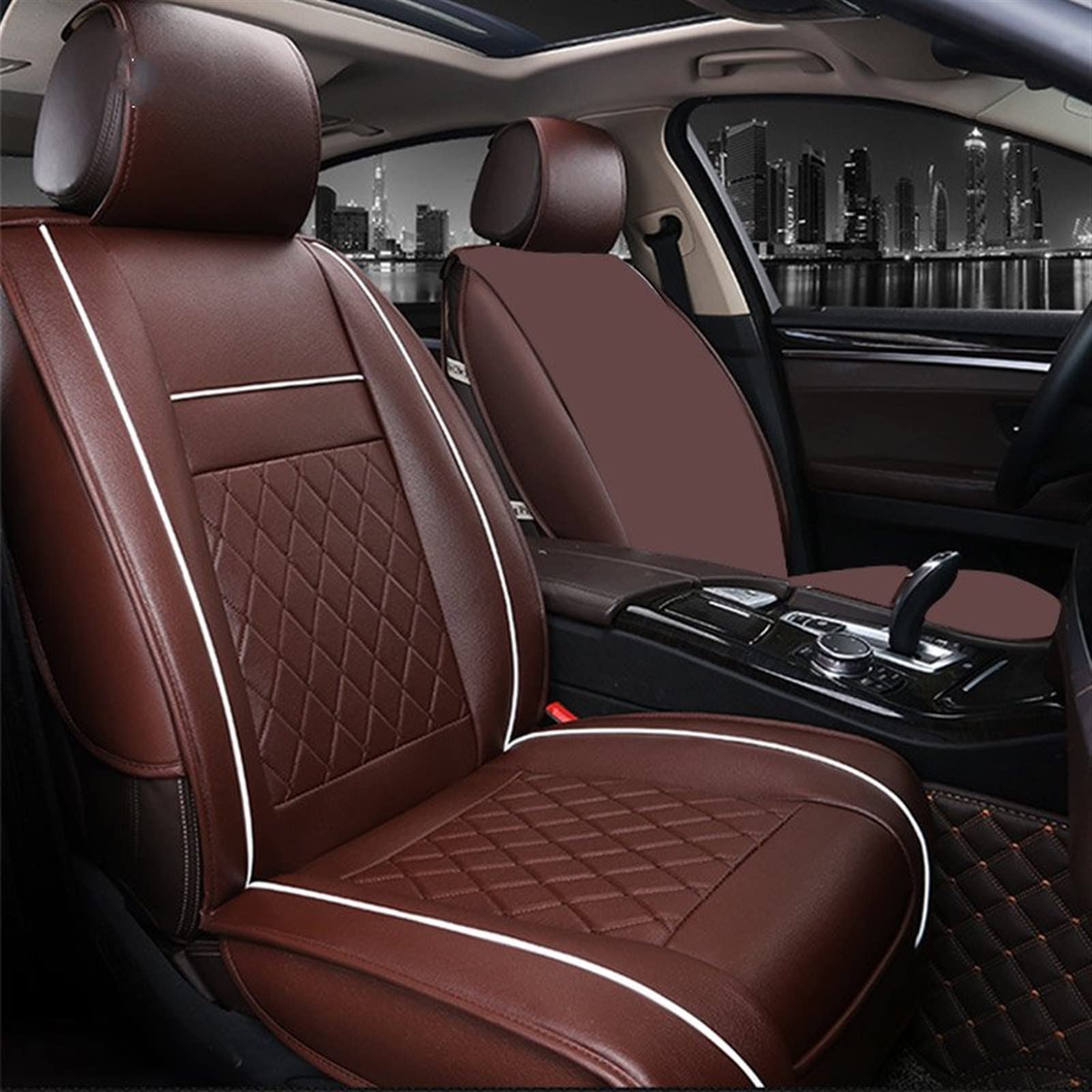YOUZKA Car Seat Cover Set Vehicle Cushion For Nissan Qashqai J11 Navara D40 Terrano X Trail Patrol Versa Kicks accessories