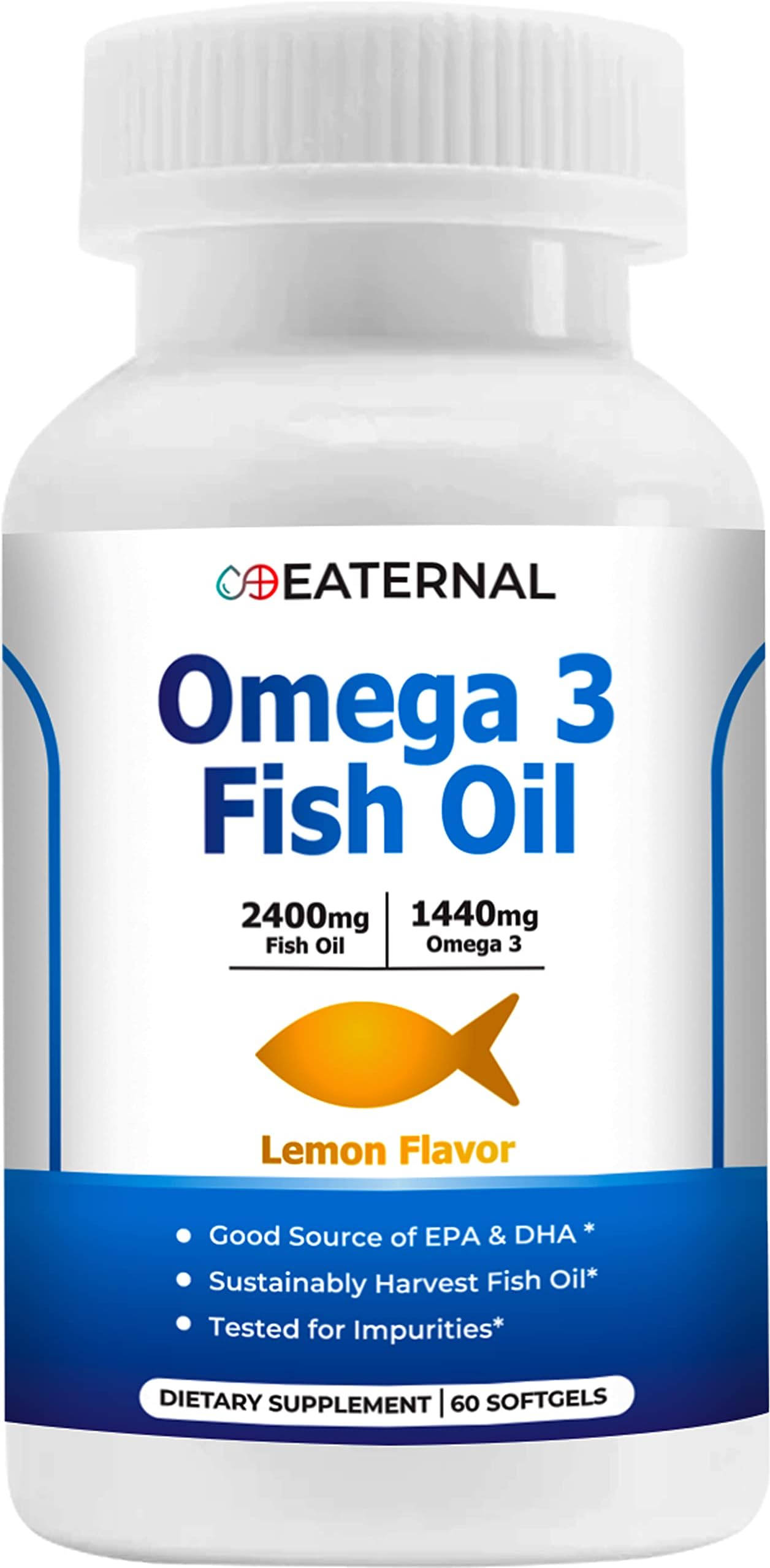 Oasis Tears Omega 3 Fish Oil 3000 DHA & EPA 90 Softgels